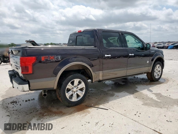 2018 Ford F-150 XL with VIN 1FTEW1EG7JFE04198, listed as a Copart auction lot 54787445 with 111,981 mi miles and Clean title. Bid and sale history available at DreamBid. Image 3.