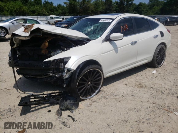 2012 Honda Crosstour EX-L with VIN 5J6TF2H54CL008154, listed as a Copart auction lot 51906782 with 172,604 mi miles and Clean Title. Bid and sale history available at carsss.com. Image 2.