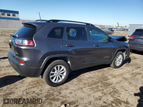 2022 Jeep Cherokee Latitude Lux with VIN 1C4PJMMN6ND546066, listed as a Copart auction lot 80801574 with 18,161 mi miles and Salvage title. Bid and sale history available at DreamBid. Image 3.