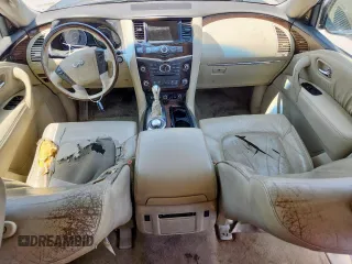 2012 Infiniti QX56 8-passenger с VIN JN8AZ2NC2C9317372, выставлен на аукционе Copart как лот 61288285 с пробегом Не указан миль и Чистый • Clean title. История ставок и продаж доступна на DreamBid. Изображение 8.