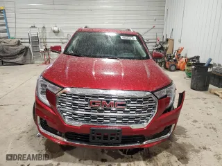 2024 GMC Terrain Denali with VIN 3GKALXEG7RL379125, listed as a Copart auction lot 48083315 with 7,118 mi miles and Salvage Title. Bid and sale history available at carsss.com. Image 5.