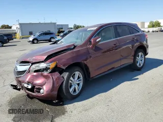 2013 Acura RDX Technology with VIN 5J8TB3H54DL010190, listed as a Copart auction lot 64402465 with 103,018 mi miles and Salvage title. Bid and sale history available at DreamBid. Image 1.