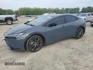 2024 Toyota Prius LE with VIN JTDADABU2R3018008, listed as a Copart auction lot 51085755 with 855 mi miles and Salvage Title. Bid and sale history available at carsss.com. Image 1.