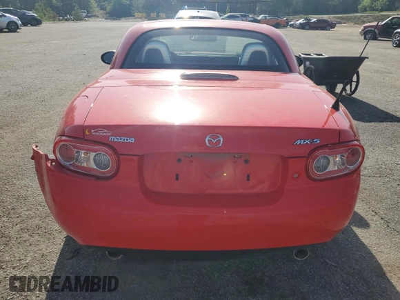 2009 Mazda MX-5 Miata Grand Touring with VIN JM1NC26F190204839, listed as a Copart auction lot 54161955 with 88,821 mi miles and Salvage title. Bid and sale history available at DreamBid. Image 6.