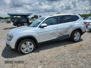 2019 Volkswagen Atlas SE with VIN 1V2UR2CA2KC509112, listed as a Copart auction lot 64765825 with 57,831 mi miles and Salvage title. Bid and sale history available at DreamBid. Image 1.