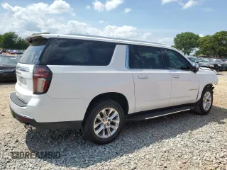 2021 Chevrolet Suburban Premier с VIN 1GNSCFKD4MR299990, выставлен на аукционе Copart как лот 54847005 с пробегом 93 384 миль миль и Списание • Salvage title. История ставок и продаж доступна на DreamBid. Изображение 3.