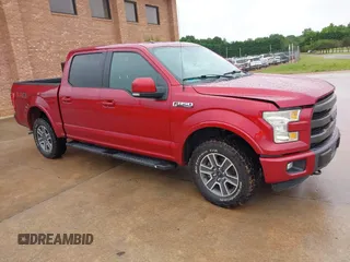 2015 Ford F-150 XLT with VIN 1FTEW1EF4FFD01545, listed as a IAAI auction lot 42355249 with 166,958 mi miles and . Bid and sale history available at DreamBid. Image 1.