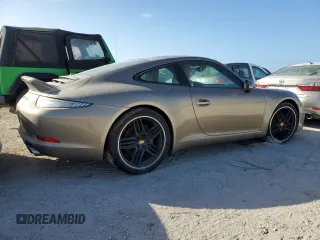 2014 Porsche 911 Carrera with VIN WP0AA2A90ES107197, listed as a Copart auction lot 75607494 with 0 mi miles and Salvage Title. Bid and sale history available at carsss.com. Image 3.
