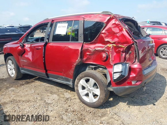2016 Jeep Compass Latitude с VIN 1C4NJCEA8GD648243, выставлен на аукционе IAAI как лот 42673955 с пробегом 156 929 миль миль и . История ставок и продаж доступна на DreamBid. Изображение 3.
