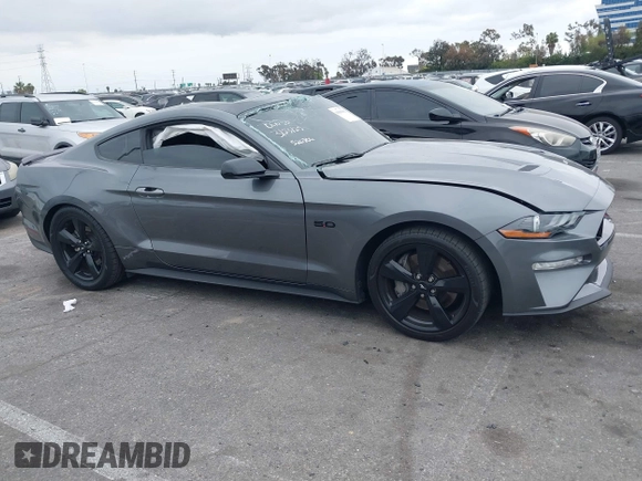 2021 Ford Mustang GT with VIN 1FA6P8CF8M5137349, listed as a IAAI auction lot 41896001 with Not Provided miles. Bid and sale history available at carsss.com. Image 13.
