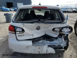 2013 Volkswagen Golf TDI with VIN WVWDM7AJ9DW020384, listed as a Copart auction lot 49329255 with 167,291 mi miles and Salvage Title. Bid and sale history available at carsss.com. Image 6.