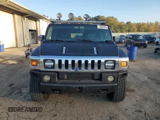 2004 Hummer H2 with VIN 5GRGN23U54H108629, listed as a Copart auction lot 78060184 with 227,696 mi miles and Salvage Title. Bid and sale history available at carsss.com. Image 5.
