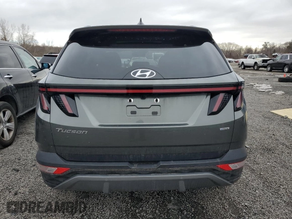 2023 Hyundai Tucson Limited with VIN 5NMJECAE7PH237810, listed as a Copart auction lot 46398795 with 18,337 mi miles and Salvage Title. Bid and sale history available at DreamBid. Image 6.