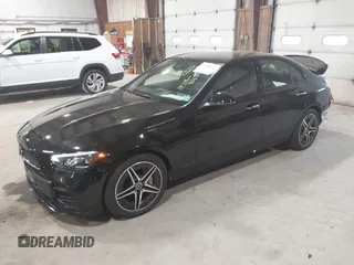 2023 Mercedes-Benz C 300 with VIN W1KAF4HB9PR143279, listed as a IAAI auction lot 42394162 with 19,388 mi miles and . Bid and sale history available at DreamBid. Image 2.