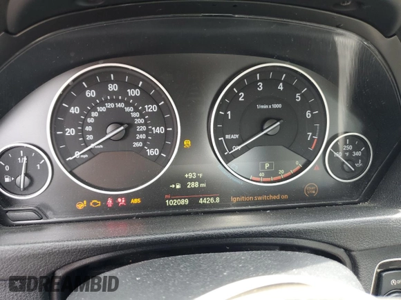 2015 BMW 4 Series 428i z VIN WBA3N3C5XFK232705, wystawiony jako Copart lot #56327515 z przebiegiem 102 089 mil mil oraz Szkoda całkowita • Salvage title. Historia ofert i sprzedaży dostępna na DreamBid. Obrazek 9.