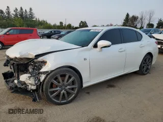 2013 Lexus GS 350 with VIN JTHCE1BL6D5016688, listed as a Copart auction lot 71495144 with 195,710 mi miles and Salvage Title. Bid and sale history available at carsss.com. Image 1.