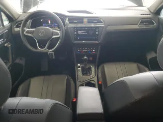 2024 Volkswagen Tiguan SE with VIN 3VV3B7AX8RM129627, listed as a Copart auction lot 59883085 with 16,944 mi miles and Salvage title. Bid and sale history available at DreamBid. Image 8.