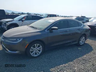 2015 Chrysler 200 Limited with VIN 1C3CCCAB8FN672474, listed as a IAAI auction lot 39805880 with 159,072 mi miles and . Bid and sale history available at carsss.com. Image 2.