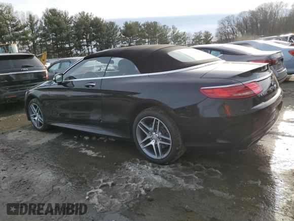 2017 Mercedes-Benz S 550 with VIN WDDXK8CB9HA025415, listed as a Copart auction lot 85521994 with 52,996 mi miles and Salvage Title. Bid and sale history available at DreamBid. Image 2.