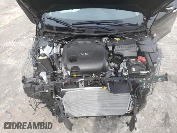 2023 Nissan Maxima Platinum with VIN 1N4AA6FV0PC501797, listed as a Copart auction lot 65560742 with 89 mi miles and Salvage title. Bid and sale history available at DreamBid. Image 11.