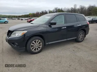 2014 Nissan Pathfinder Platinum z VIN 5N1AR2MM8EC652336, wystawiony jako Copart lot #56291315 z przebiegiem 72 770 mil mil oraz Szkoda całkowita • Salvage title. Historia ofert i sprzedaży dostępna na DreamBid. Obrazek 1.