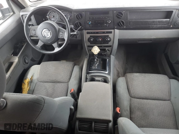 2007 Jeep Commander Sport with VIN 1J8HG48K17C702034, listed as a Copart auction lot 63183795 with 152,322 mi miles and Salvage title. Bid and sale history available at DreamBid. Image 8.