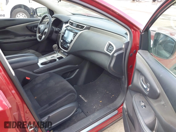 2018 Nissan Murano SV with VIN 5N1AZ2MG7JN169641, listed as a IAAI auction lot 42170490 with 64,296 mi miles and . Bid and sale history available at carsss.com. Image 5.