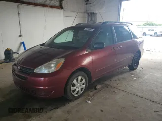 2005 Toyota Sienna CE z VIN 5TDZA23C85S377136, wystawiony jako Copart lot #58748565 z przebiegiem 215 919 mil mil oraz Czysty tytuł • Clean title. Historia ofert i sprzedaży dostępna na DreamBid. Obrazek 1.
