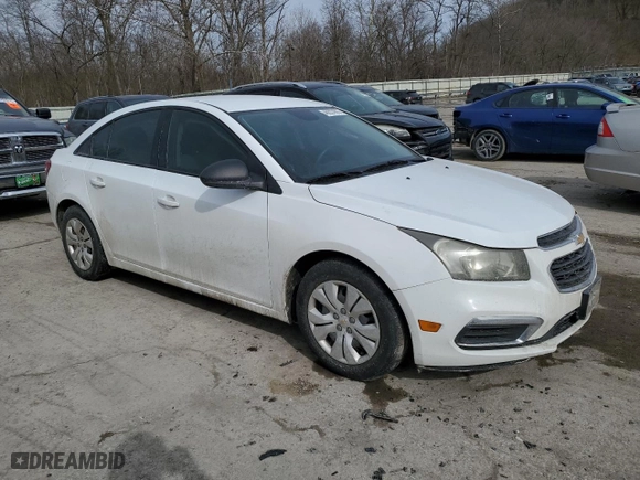 2016 Chevrolet Cruze Limited LS with VIN 1G1PC5SHXG7136782, listed as a Copart auction lot 47185835 with 120,269 mi miles and Salvage Title. Bid and sale history available at carsss.com. Image 4.