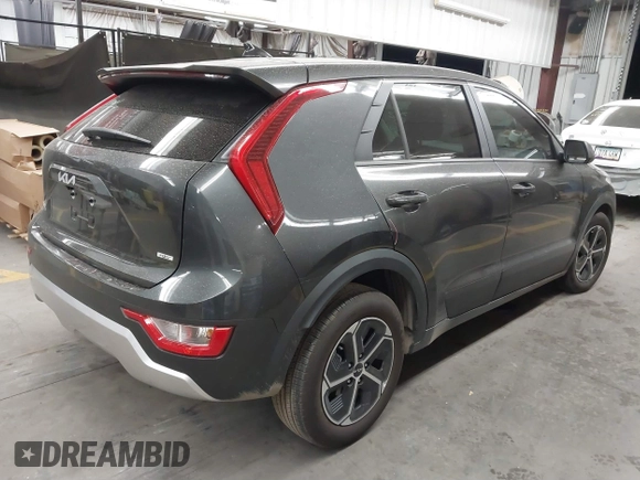 2024 Kia Niro LX with VIN KNDCP3LE0R5189752, listed as a IAAI auction lot 41611510 with 10,989 mi miles. Bid and sale history available at carsss.com. Image 4.