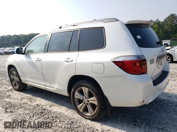 2008 Toyota Highlander Sport z VIN JTEES43A282027420, wystawiony jako Copart lot #59425245 z przebiegiem 119 233 mil mil oraz Czysty tytuł • Clean title. Historia ofert i sprzedaży dostępna na DreamBid. Obrazek 2.