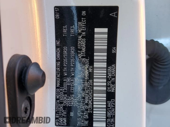 2017 Lexus RX with VIN 2T2BGMCA5HC017356, listed as a Copart auction lot 41453715 with 56,213 mi miles and Salvage Title. Bid and sale history available at carsss.com. Image 13.