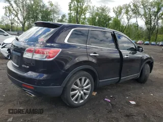 2008 Mazda CX-9 Grand Touring with VIN JM3TB38V380146937, listed as a Copart auction lot 55755375 with 197,342 mi miles and Salvage Title. Bid and sale history available at DreamBid. Image 3.