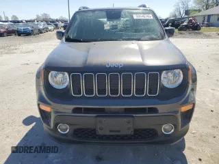 2020 Jeep Renegade Latitude with VIN ZACNJABB8LPL46722, listed as a Copart auction lot 50648745 with 55,420 mi miles and Salvage title. Bid and sale history available at DreamBid. Image 5.
