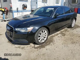 2013 Audi A6 Premium Plus with VIN WAUDFAFC3DN094386, listed as a Copart auction lot 58245365 with 62,299 mi miles and Salvage title. Bid and sale history available at DreamBid. Image 1.