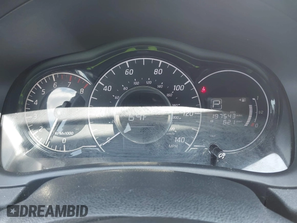 2019 Nissan Note SV with VIN 3N1CE2CPXKL353910, listed as a IAAI auction lot 41915428 with 197,543 mi miles and . Bid and sale history available at DreamBid. Image 7.
