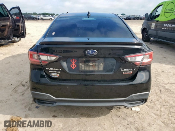2020 Subaru Legacy Special Sports with VIN 4S3BWAG68L3017493, listed as a Copart auction lot 60677365 with 69,735 mi miles and Salvage title. Bid and sale history available at DreamBid. Image 6.
