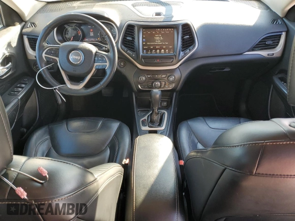 2016 Jeep Cherokee Limited with VIN 1C4PJLDB8GW264342, listed as a Copart auction lot 87949625 with 117,749 mi miles and Salvage Title. Bid and sale history available at carsss.com. Image 8.