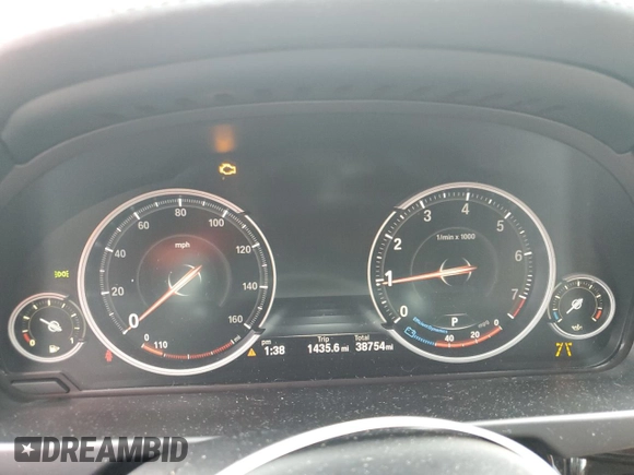 2016 BMW X6 xDrive35i with VIN 5UXKU2C5XG0N79197, listed as a Copart auction lot 69129903 with 38,754 mi miles. Bid and sale history available at carsss.com. Image 9.
