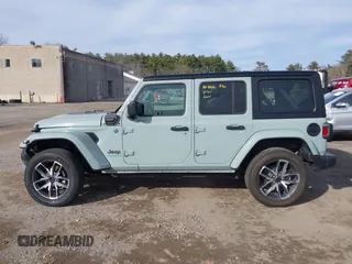 2024 Jeep Wrangler Sport S with VIN 1C4RJXN65RW166079, listed as a IAAI auction lot 41795439 with 14,937 mi miles and . Bid and sale history available at DreamBid. Image 14.
