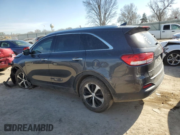 2018 Kia Sorento EX with VIN 5XYPH4A55JG396303, listed as a Copart auction lot 43771825 with 206,257 mi miles and Salvage Title. Bid and sale history available at DreamBid. Image 2.