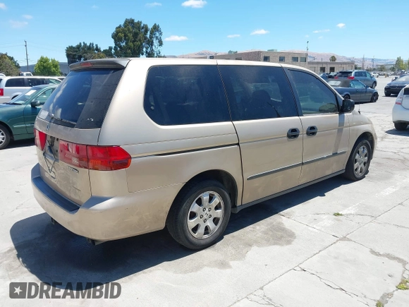2001 Honda Odyssey LX z VIN 2HKRL18501H610649, wystawiony jako IAAI lot #42799158 z przebiegiem 197 944 mil mil oraz . Historia ofert i sprzedaży dostępna na DreamBid. Obrazek 4.