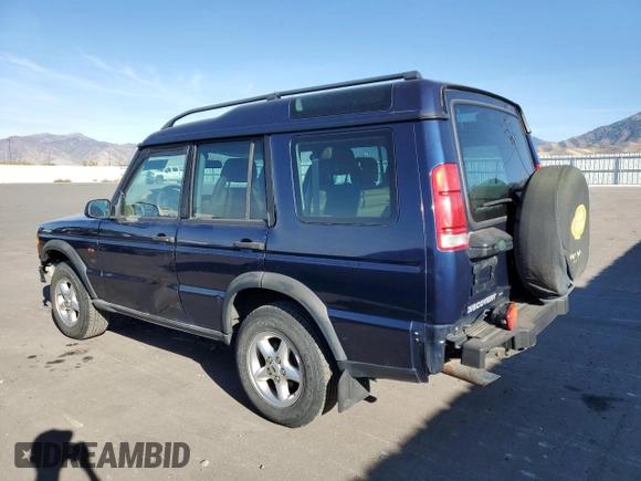 2002 Land Rover Discovery with VIN SALTL12482A743666, listed as a Copart auction lot 75930464 with 143,798 mi miles and Clean Title. Bid and sale history available at DreamBid. Image 2.