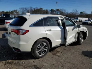 2017 Acura RDX w/Advance Pkg with VIN 5J8TB4H74HL006640, listed as a Copart auction lot 50037965 with 72,928 mi miles and Salvage Title. Bid and sale history available at carsss.com. Image 3.
