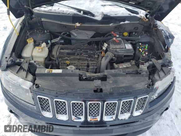 2015 Jeep Compass High Altitude Edition with VIN 1C4NJDEB1FD148051, listed as a Copart auction lot 45694585 with 117,149 mi miles and Salvage Title. Bid and sale history available at carsss.com. Image 12.