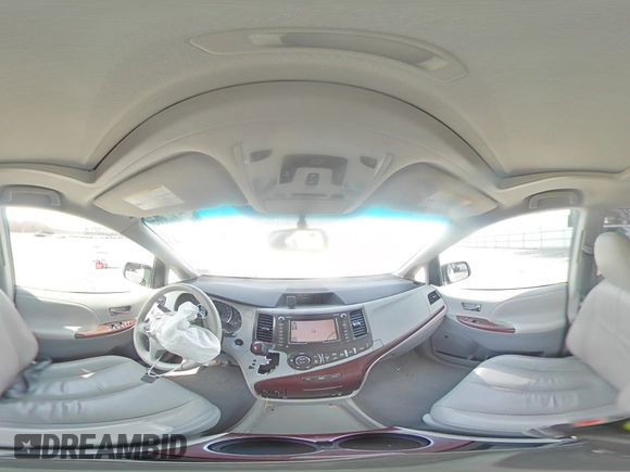 2011 Toyota Sienna XLE with VIN 5TDDK3DC1BS010411, listed as a Copart auction lot 51213065 with 174,214 mi miles and Salvage title. Bid and sale history available at DreamBid. Image 13.