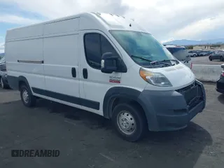 2019 Ram ProMaster Cargo with VIN 3C6URVJG1KE543844, listed as a IAAI auction lot 41959792 with 65,478 mi miles. Bid and sale history available at carsss.com. Image 1.
