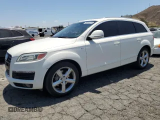 2007 Audi Q7 Premium z VIN WA1EV74L87D058634, wystawiony jako Copart lot #59552275 z przebiegiem 161 289 mil mil oraz Czysty tytuł • Clean title. Historia ofert i sprzedaży dostępna na DreamBid. Obrazek 1.