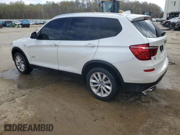 2017 BMW X3 xDrive28i z VIN 5UXWX9C58H0T09176, wystawiony jako Copart lot #53378805 z przebiegiem 116 503 mil mil oraz Czysty tytuł • Clean title. Historia ofert i sprzedaży dostępna na DreamBid. Obrazek 2.