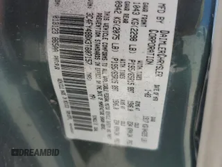 2003 Chrysler PT Cruiser z VIN 3C4FY48BX3T607157, wystawiony jako Copart lot #54305055 z przebiegiem 114 397 mil mil oraz Szkoda całkowita • Salvage title. Historia ofert i sprzedaży dostępna na DreamBid. Obrazek 12.